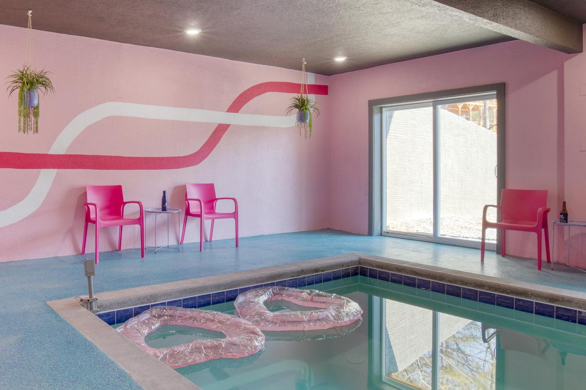 Pink Pines Avantstay Luxury Aesthetic Dream Home Indoor Pool Hot Tub Pigeon Forge Εξωτερικό φωτογραφία