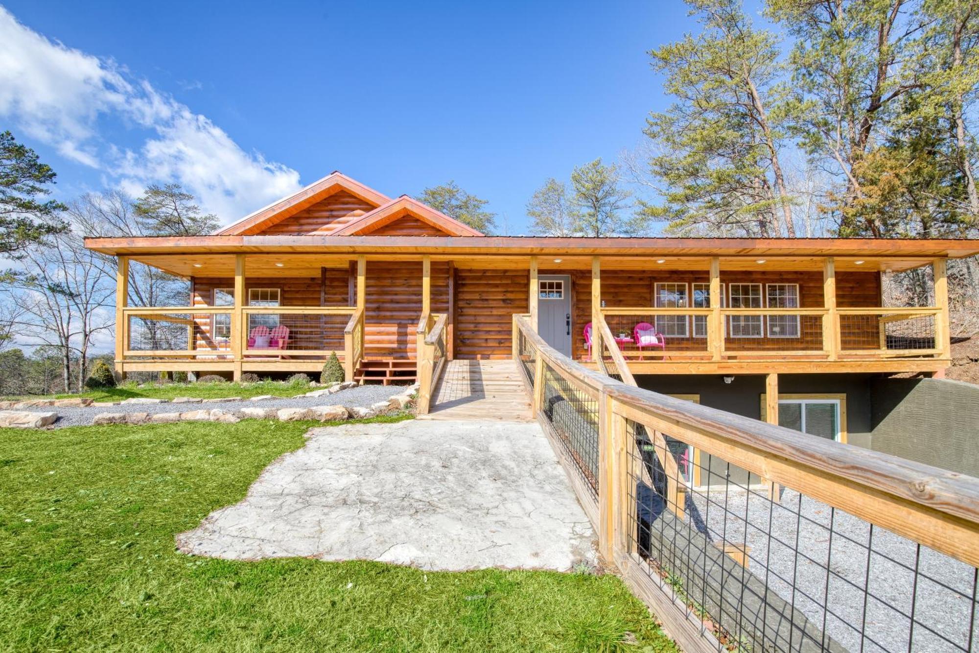 Pink Pines Avantstay Luxury Aesthetic Dream Home Indoor Pool Hot Tub Pigeon Forge Εξωτερικό φωτογραφία