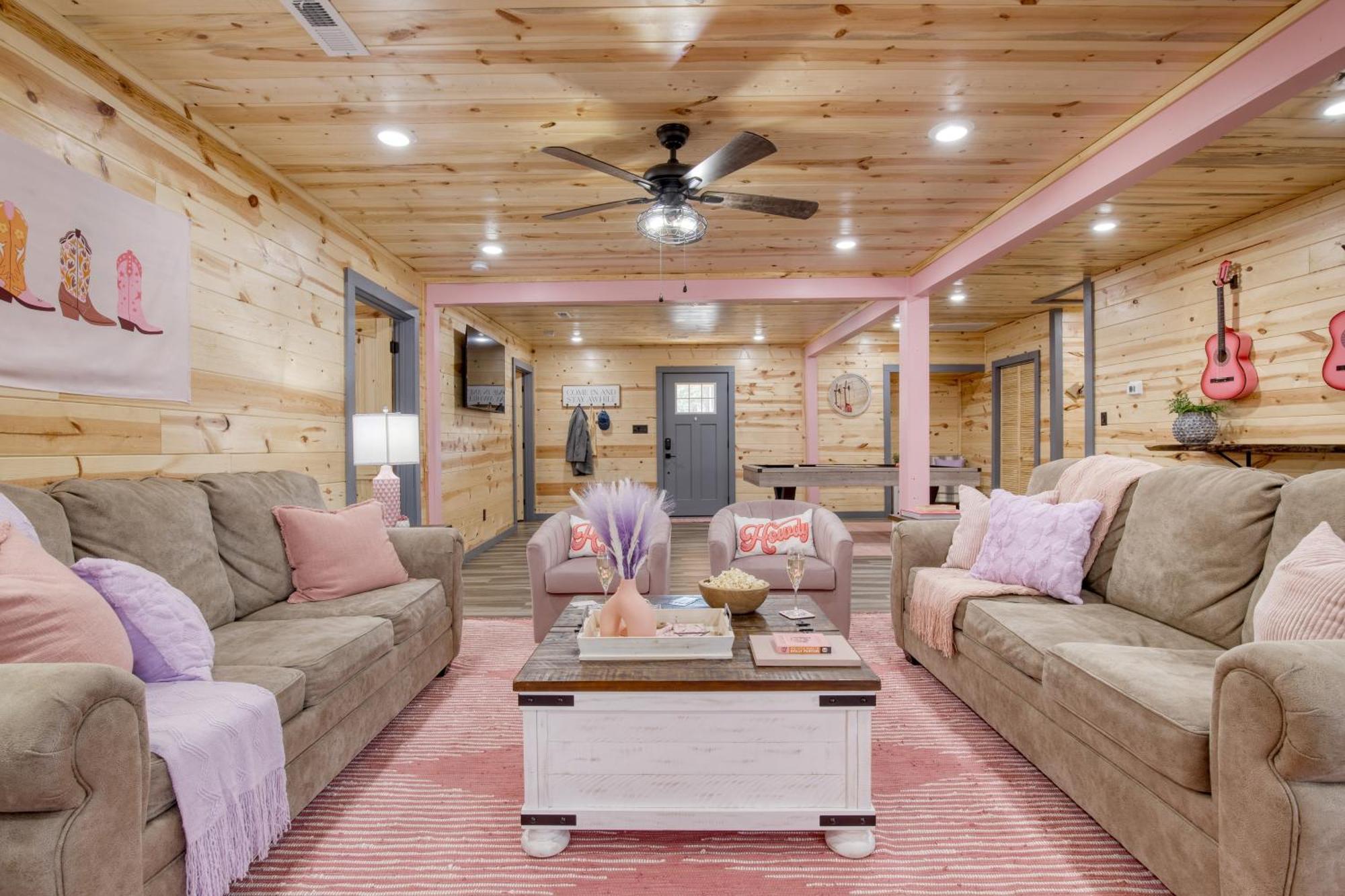 Pink Pines Avantstay Luxury Aesthetic Dream Home Indoor Pool Hot Tub Pigeon Forge Εξωτερικό φωτογραφία