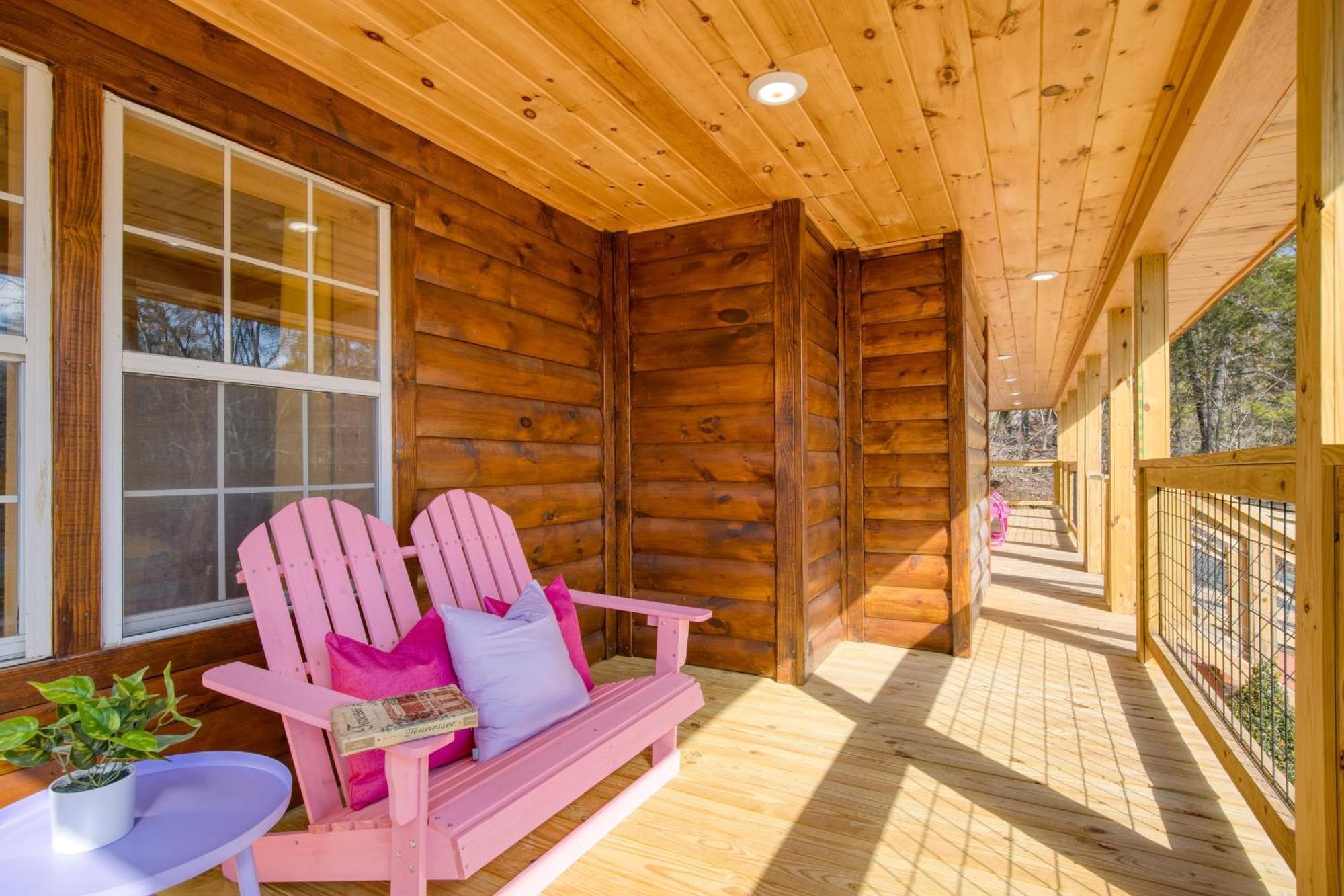 Pink Pines Avantstay Luxury Aesthetic Dream Home Indoor Pool Hot Tub Pigeon Forge Εξωτερικό φωτογραφία