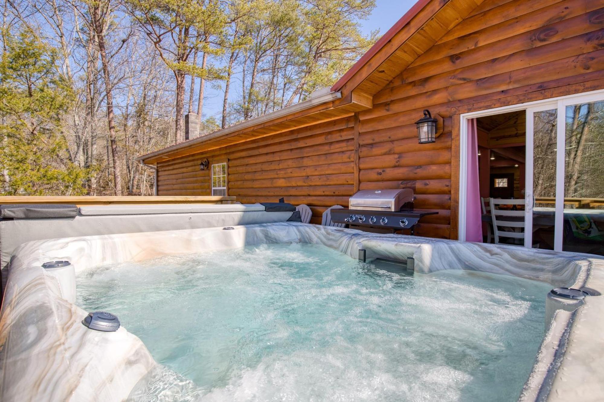 Pink Pines Avantstay Luxury Aesthetic Dream Home Indoor Pool Hot Tub Pigeon Forge Εξωτερικό φωτογραφία